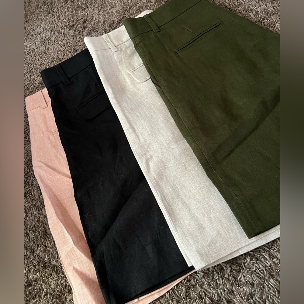 Long chino shorts